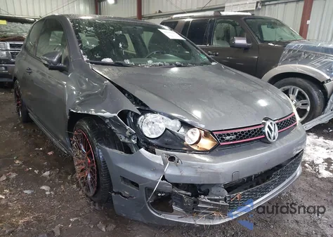 2010 Volkswagen Gti 2-Door из США, поврежденный, VIN WVWFV7AJ9AW223938